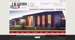 Desktop Screenshot of finestre-saliscendi.it